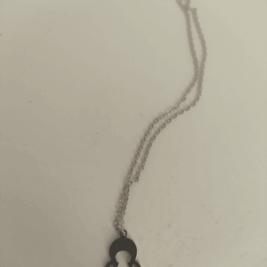 Colgante acero inoxidable Virgen del Rocío